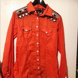 Cruel Button Up Rodeo Top